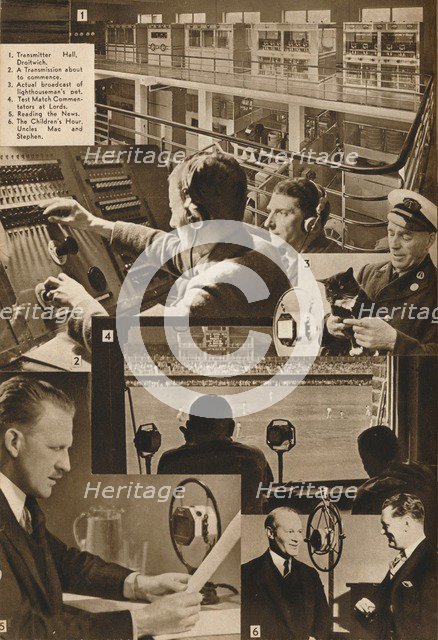 'A Visit to the BBC 1-6', 1937. Artist: Unknown.