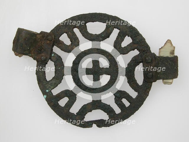 Openwork Belt Mount , Frankish, 500-700. Creator: Unknown.