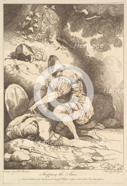 Stripping the Slain, November 15, 1779. Creator: Robert Blyth.