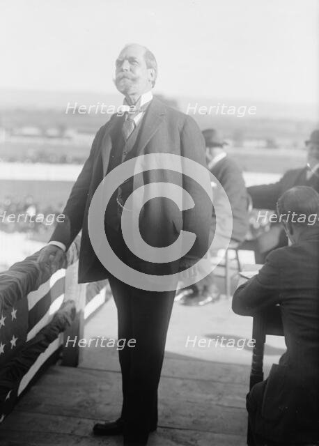 Hughes, Charles Evans, Governor of New York, 1907-1910; Associate Justice of Supreme Court..., 1917. Creator: Harris & Ewing.