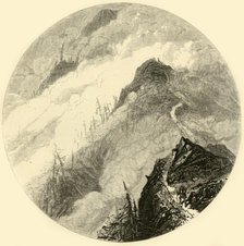 'Ascent of Whiteface', 1874.  Creator: Harry Fenn.