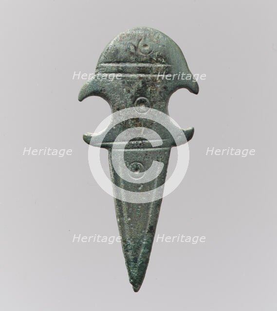 Belt Mount, Frankish, 6th century. Creator: Unknown.