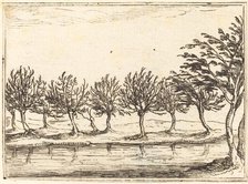 Willows by the Water's Edge, 1628. Creator: Jacques Callot.