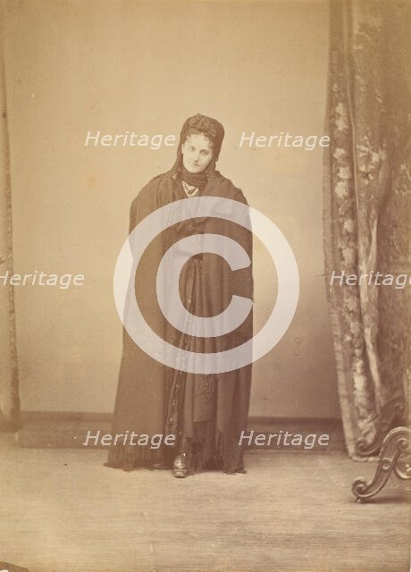 Sèriè à la Ristori, 1860s. Creator: Pierre-Louis Pierson.