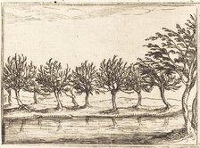 Willows by the Water's Edge, 1628. Creator: Jacques Callot.