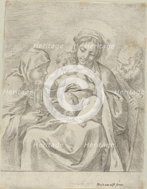 The Holy Family with Saint Clare, 1590-1600. Creator: Guido Reni.