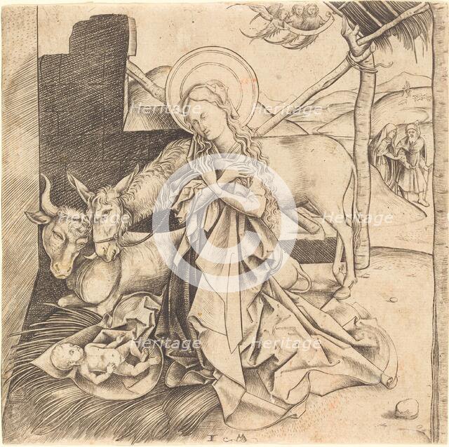 The Nativity. Creator: Israhel van Meckenem.