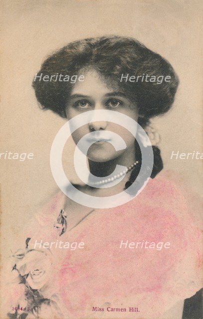 'Miss Carmen Hill', (1883-1952), c1930. Creator: Unknown.