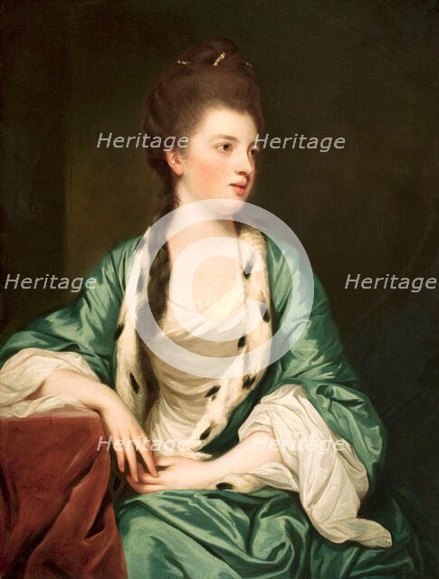 Portrait of Elizabeth Kerr (1745-1780), marchioness of Lothian, 1769. Creator: Reynolds, Sir Joshua (1732-1792).