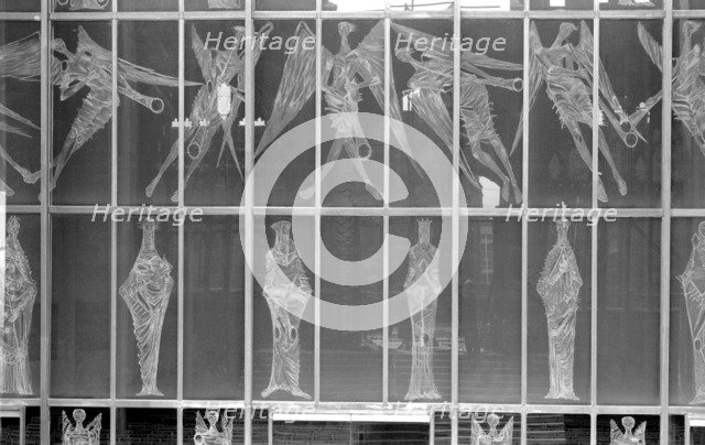 The West Window, Coventry Cathedral, Coventry, West Midlands, 1962-1980. Artist: Eric de Maré