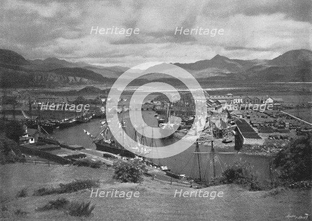 'Portmadoc', c1896. Artist: Catherall & Pritchard.