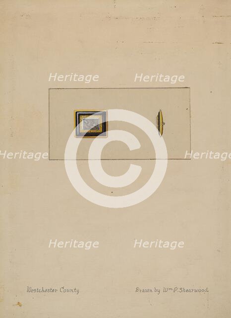 Brooch, c. 1936. Creator: William P. Shearwood.