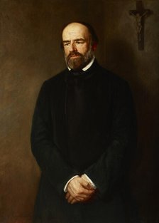 Portrait of Józef Bohdan Zaleski, 1857. Creator: Leon Kaplinski.