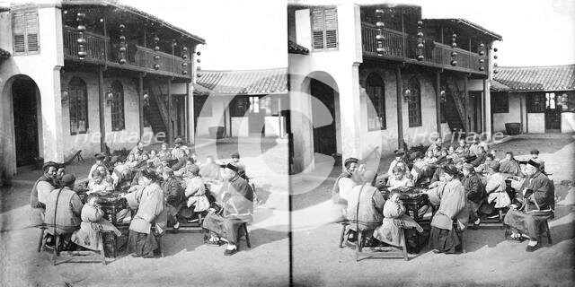 Peking, Pechili province, China: a mission school, 1869. Creator: John Thomson.