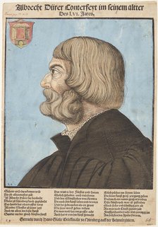 Portrait of Albrecht Dürer, c1529. Creator: Schoen, Erhard (1491-1592).