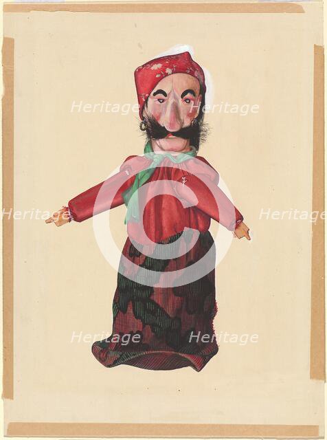 Puppet: Pirate, c. 1936. Creator: Beverly Chichester.