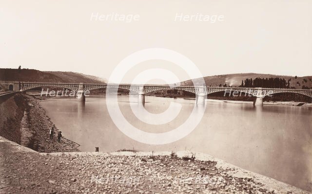 Givors, Viaduc, ca. 1861. Creator: Edouard Baldus.