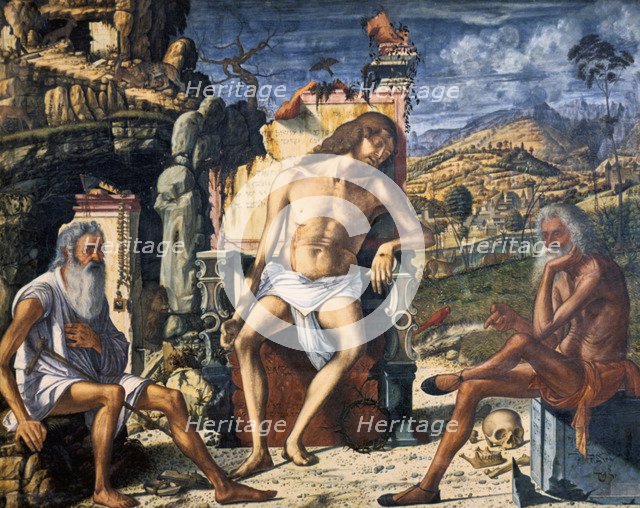 'The Meditation on the Passion', c1510. Artist: Vittore Carpaccio