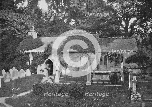 'Bonchurch, Isle of Wight', c1896.  Artist: Chester Vaughan.