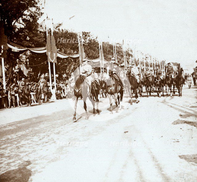 Victory parade, Paris, France, c1918-c1919. Artist: Unknown.