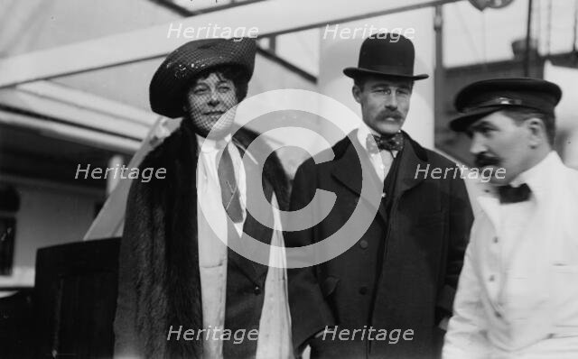 Lady Johnstone [and] Amos Pinchot, between c1910 and c1915. Creator: Bain News Service.