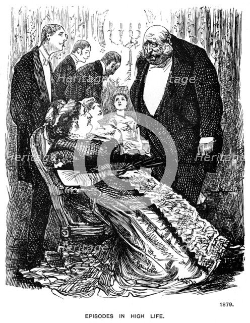 'Episodes in High Life', 1879 (1891).  Artist: George du Maurier