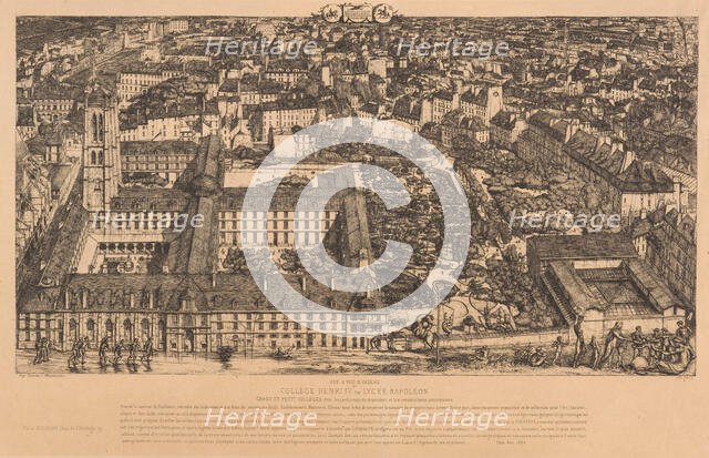 Collége Henri IV, 1864. Creator: Unknown.
