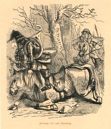 'William III. out Hunting', 1897.  Creator: John Leech.