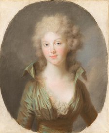 Friederike Luise Wilhelmine of Prussia (1774-1837), Queen of the Netherlands, c. 1790. Creator: Tischbein, Johann Friedrich August (1750-1812).
