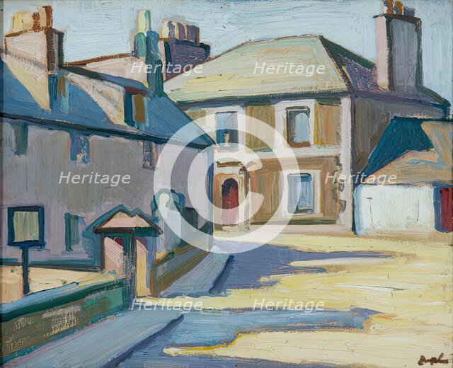 Kirkcudbright, Street Corner, 1917. Creator: Samuel John Peploe.