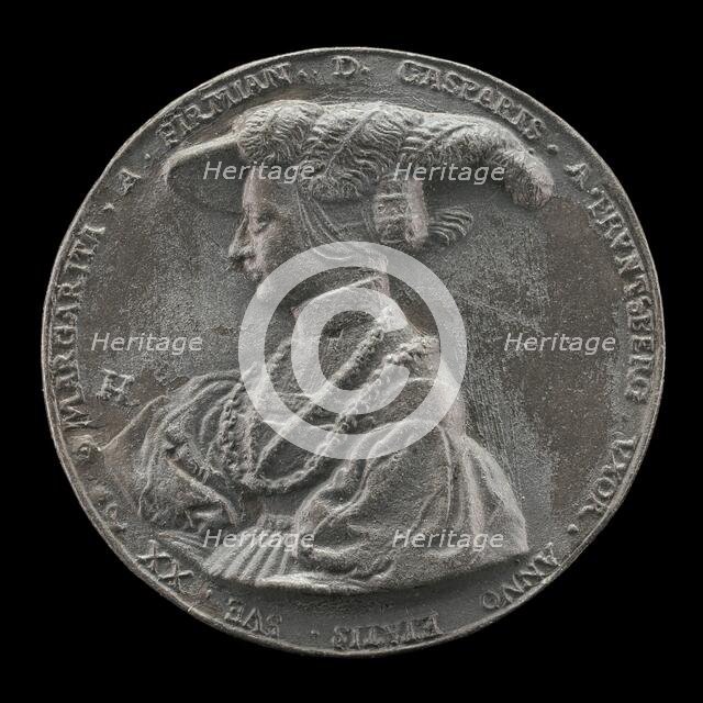 Margaret von Firmian, 1509-1536, Wife of Caspar von Frundsberg, 1529. Creator: Friedrich Hagenauer.