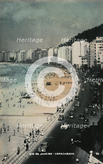 'Rio de Janeiro - Copacabana', c1950s.  Creator: Unknown.