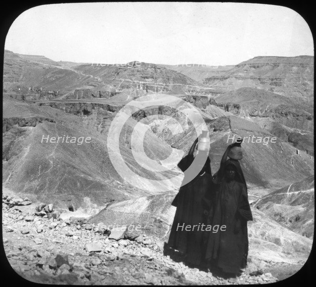 Valley of the Kings, Luxor, Egypt, c1890. Artist: Newton & Co