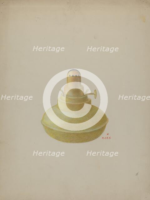 Lamp, 1935/1942. Creator: Margaret Stottlemeyer.