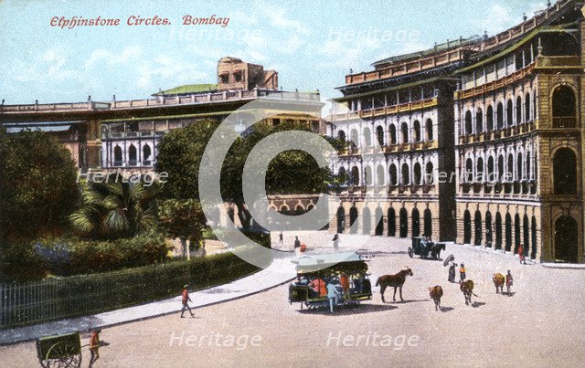 Elphinstone Circles, Bombay, India, early 20th century. Artist: Unknown