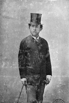 Edouard Pailleron, French poet and dramatist, 1875. Artist: Unknown