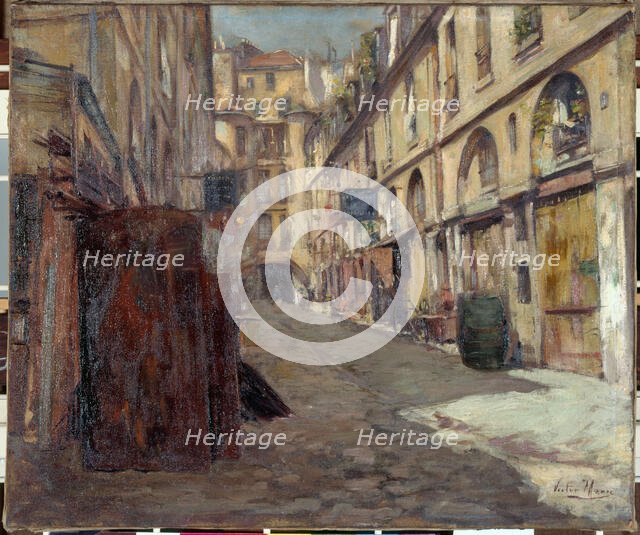 Cour de Dragon, c1901. Creator: Victor Marec.