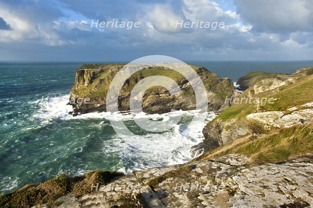 Tintagel Castle, Cornwall, 2006. Artist: Historic England Staff Photographer.