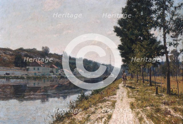 Banks of the Loing, ca. 1894-97. Creator: William Lamb Picknell.