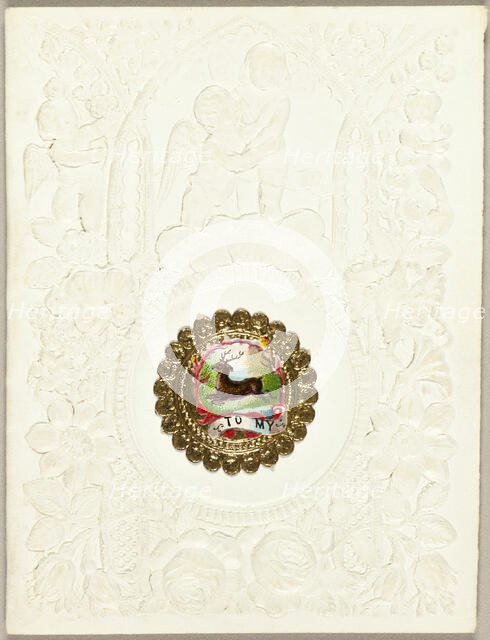 To My Dear (valentine), c.1860. Creator: Unknown.