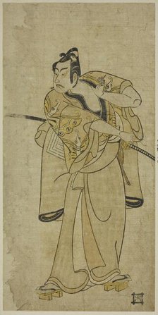 The Actor Ichikawa Yaozo II, late 18th century. Creator: Ippitsusai Buncho.