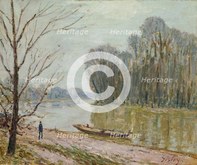 The Loire, 1896. Creator: Alfred Sisley.