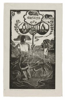 Noa Noa (Fragrant), from the Noa Noa Suite, 1893–94, printed and published 1921. Creator: Paul Gauguin.