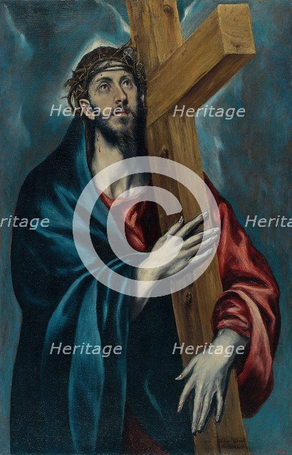 Christ Carrying the Cross. Artist: El Greco, Dominico (1541-1614)