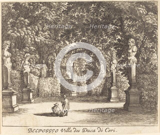 Balpoggio, Villa of Duke di Ceri, 1681. Creator: Melchior Küsel.