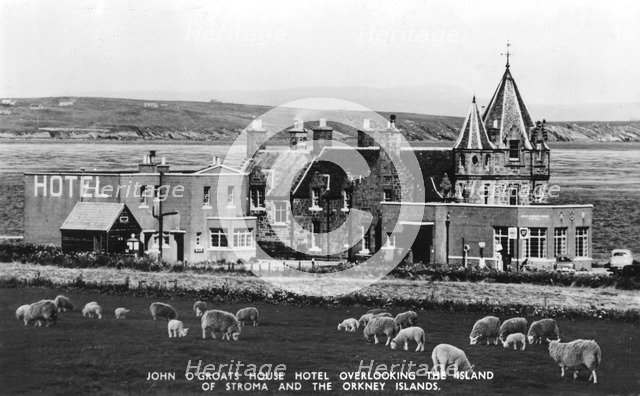 The John O'Groats House Hotel,  John O'Groats, Highlands, Scotland, early 20th century. Artist: Unknown
