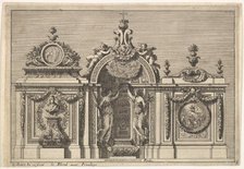 Design for a Tabernacle with Two Variants, from: Tabernacles à l'italienne, ca. 1644-66. Creator: Jean le Pautre.