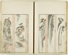 Banshoku zuko, one vol. of 5 published, Japan, n.d. Creator: Hokusai.