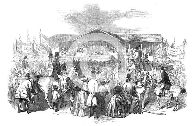 The Cambridge Election - the Nomination, 1845. Creator: Unknown.