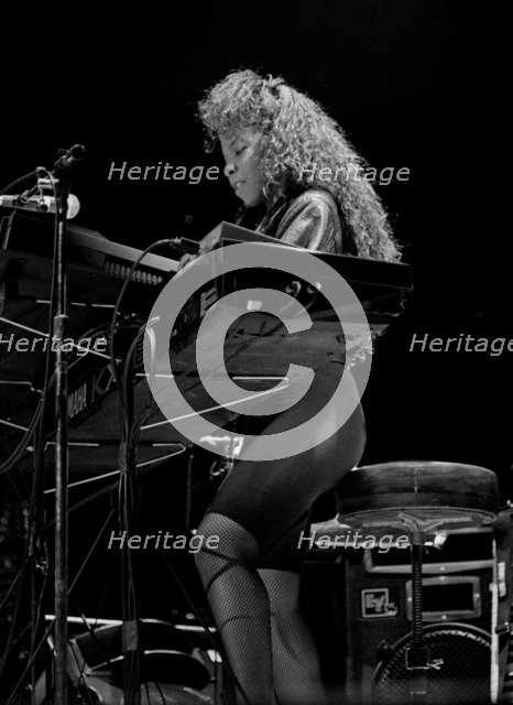 Patrice Rushen, JVC Capital Jazz Festival, Royal Festival Hall, London, July 1988.  Artist: Brian O'Connor.
